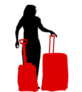 Zoektocht met koffers icoon